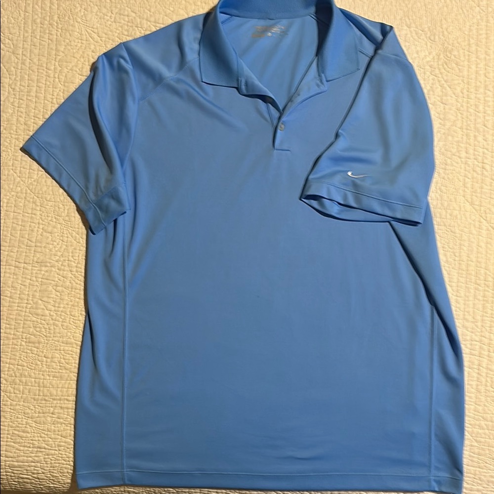 Nike Men's Blue Polo Shirt
